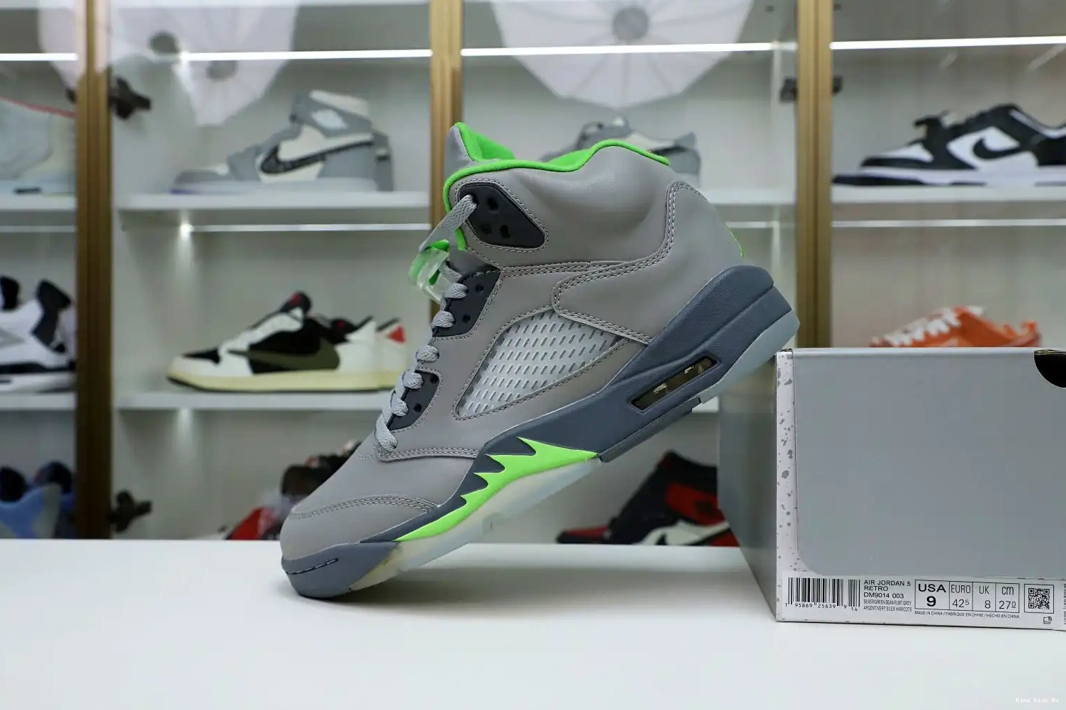 2022 AIR Kimikick 5 BEAN' RETRO JORDAN 'GREEN 0507